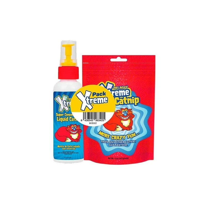 Vetnova X-Treme Catnip Pack Catnip Spray 118 ml + Catnip 14,2 gr