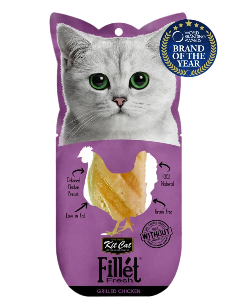 Kit Cat | Fillet Fresh - Pollo a la parrilla (30g)