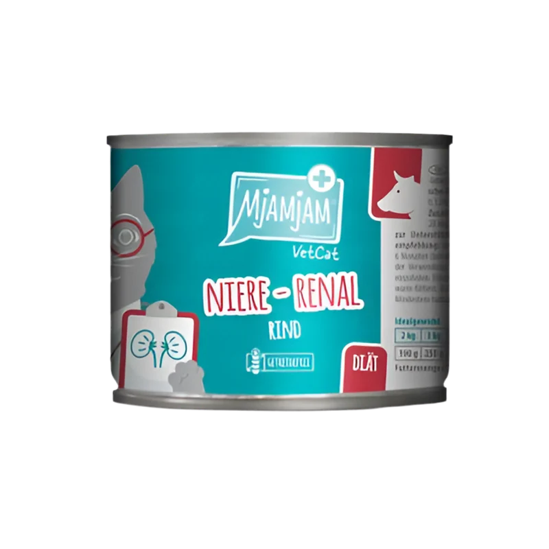 MjaMjam | VetCat Renal - Vacuno (200g)