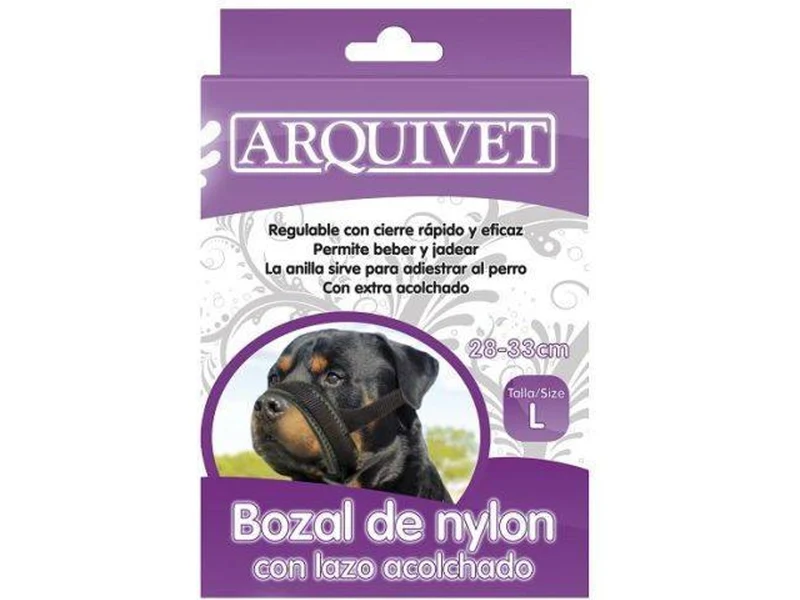Açaime Nylon C/Laço Forrado L Arquivet