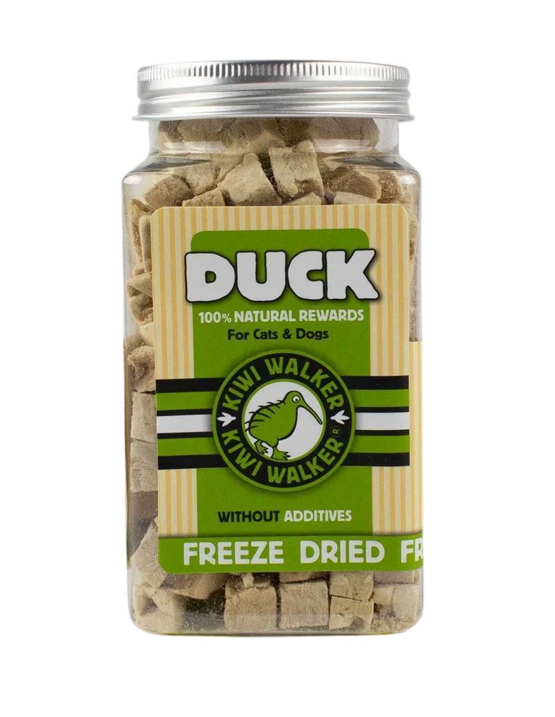 KIWI WALKER | Pato 80g - Snack Liofilizado para Perros y Gatos