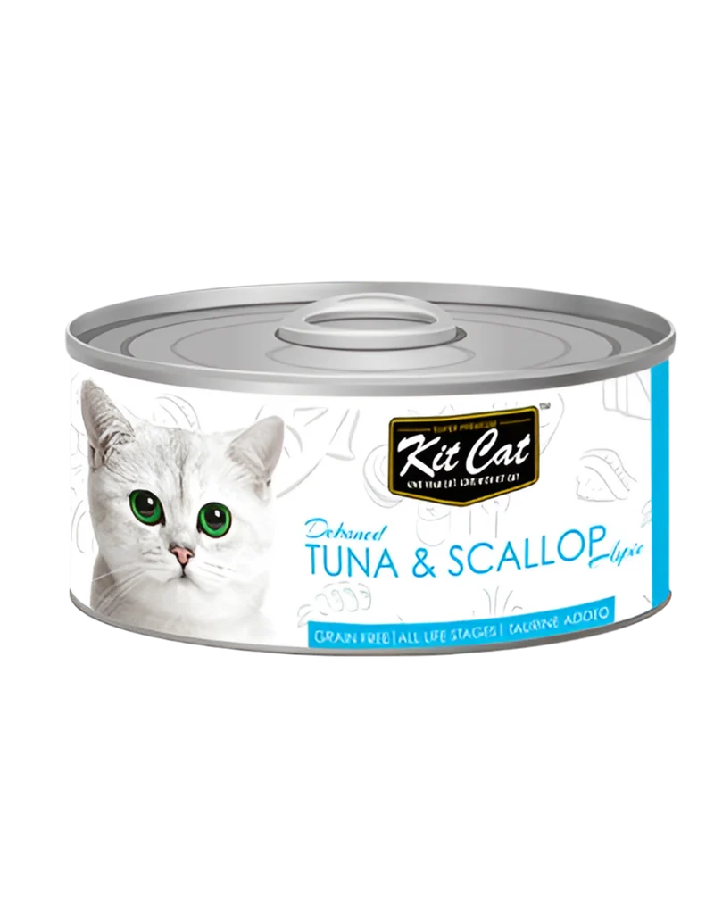 Kit Cat | Atún con vieira en gelatina (80g)