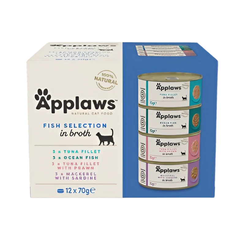 Applaws | Multipack Pescado en salsa (12x70g)