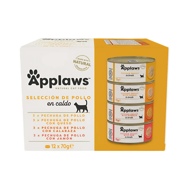 Applaws | Multipack Lata Pollo (12x70g)