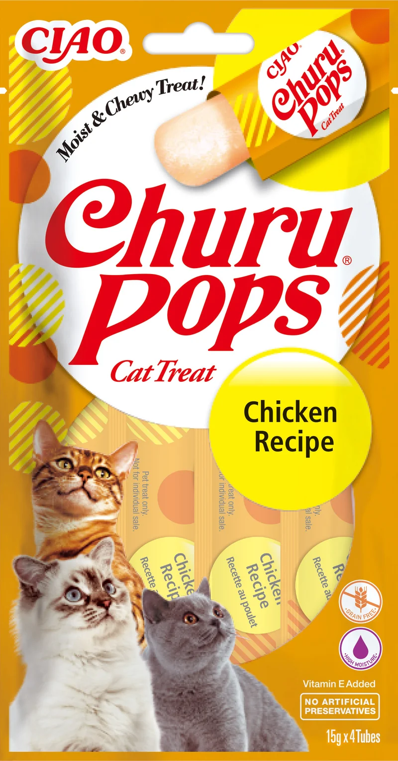 Inaba | Churu Pop - Pollo (4x15g)