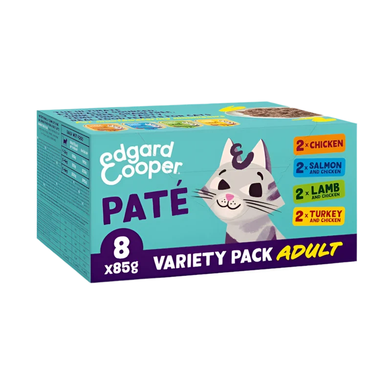 Edgard&Cooper | Multipack paté para Gatos (8x85g)
