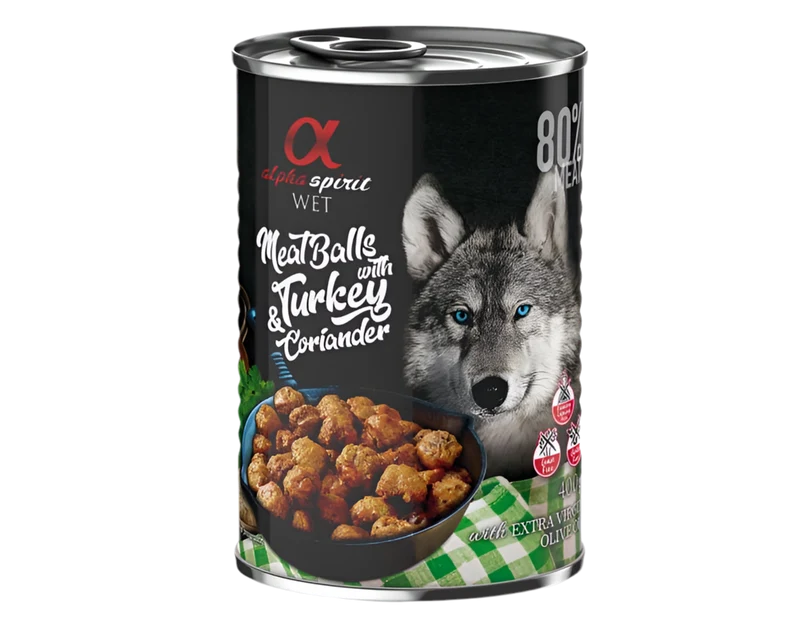 Alpha Spirit | Albóndigas de Pavo y cilantro (400g)
