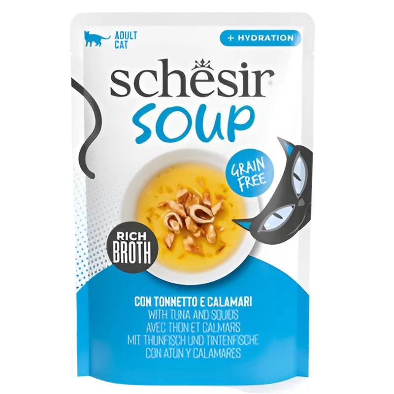 Schesir | Sopa de atún con calamar (40g)