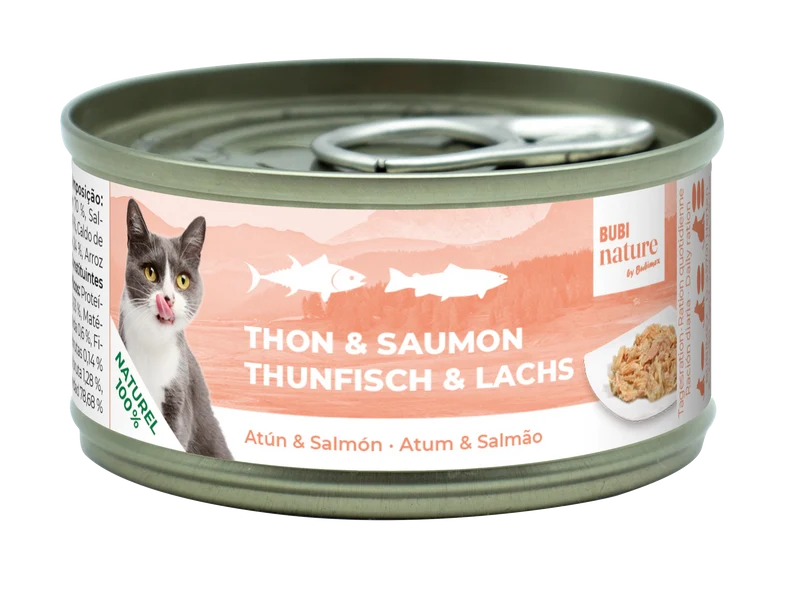 Bubi Nature | Atún con salmón (70g)