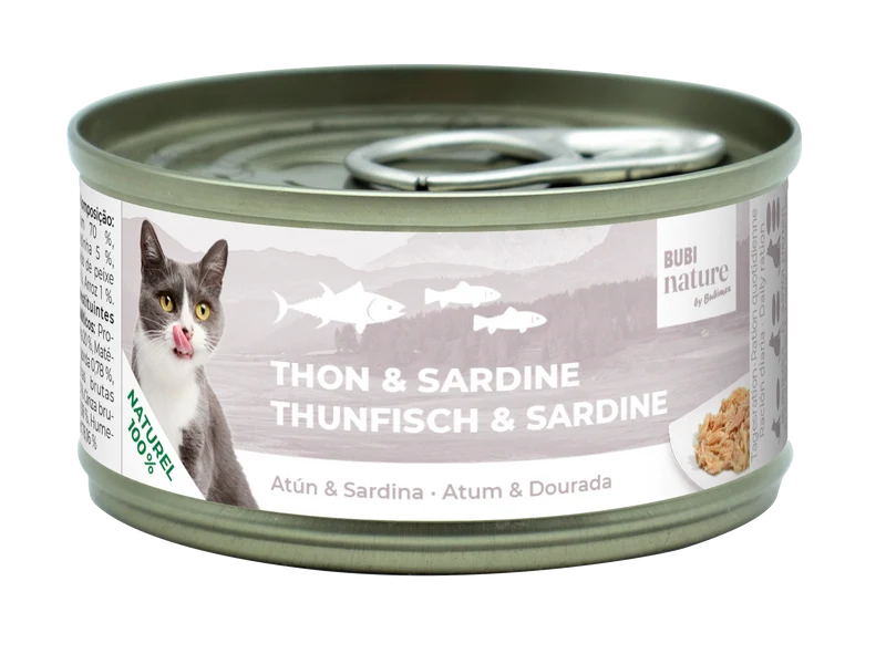 Bubi Nature | Atún y sardina (70g)