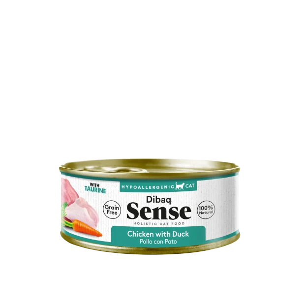 Dibaq Sense | Pollo con Pato y Zanahorias (70g)