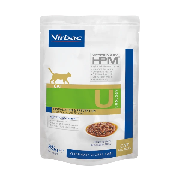 Virbac Alimento Húmido Urology Cat - Dissolution & Prevention 85 g