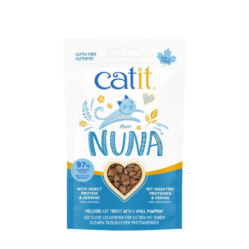 Catit | NUNA Snacks a Base de Proteína de Insecto para Gatos