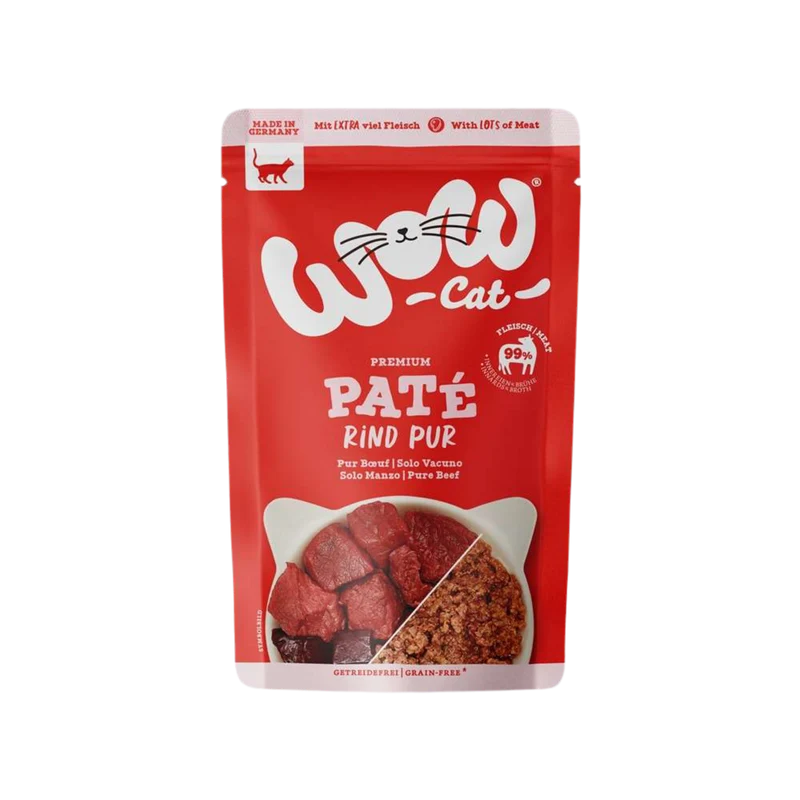 Wow | Cat Adult Pura Ternera Paté (125g)