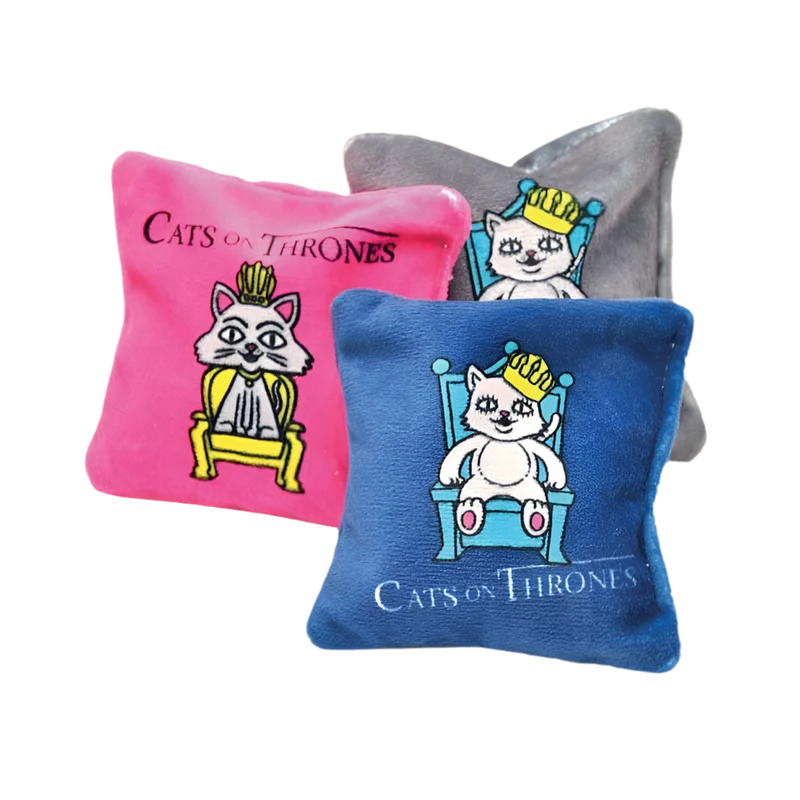 Cojín de valeriana Cats on Thrones