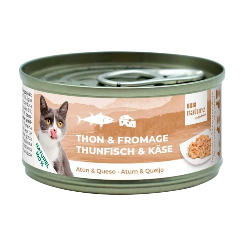 Bubi Nature | Atún con queso (70g)