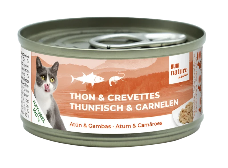 Bubi Nature | Atún con gambas (140g)