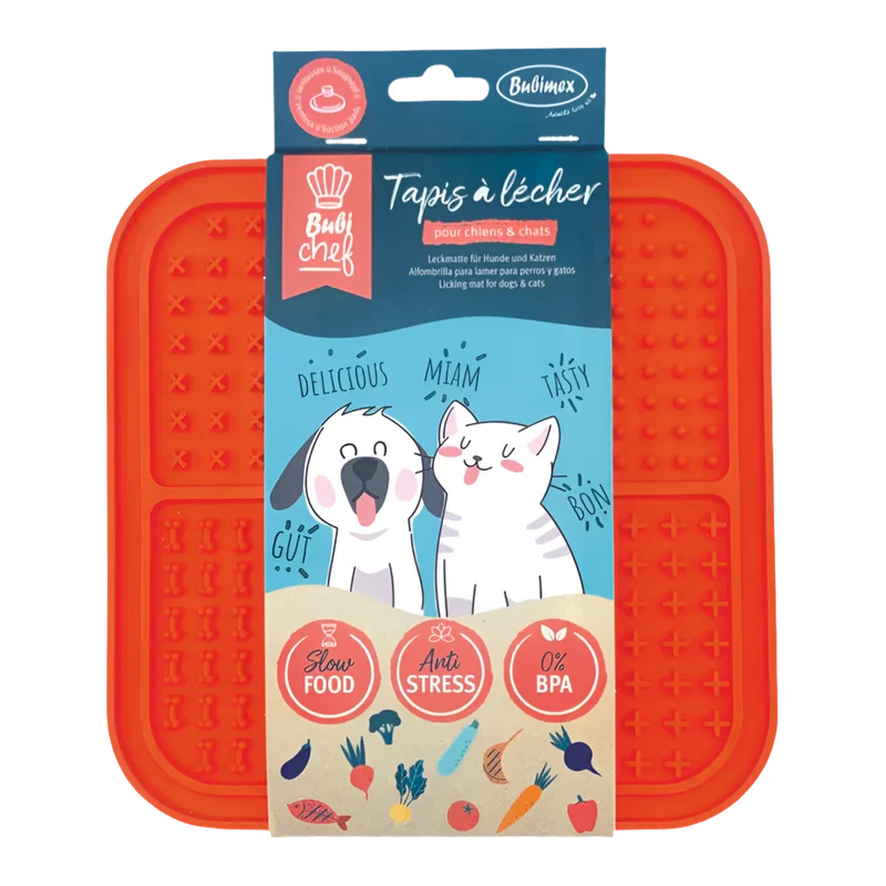 Bubi Chef | Tapete para lamer para perros y gatos