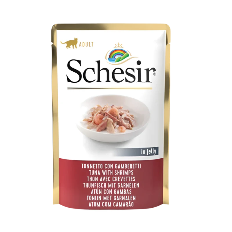 Schesir | Atún con gambas en gelatina (85g)