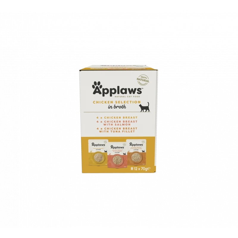 Applaws | Multipack Pollo (12x70g)