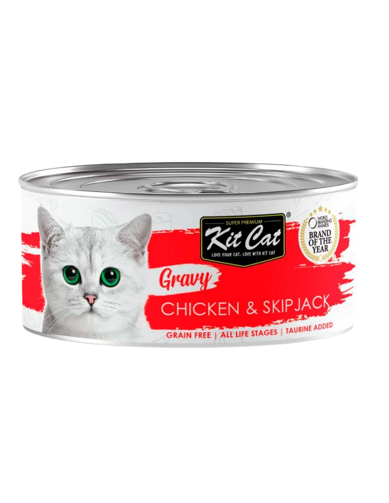 Kit Cat | Pollo con Bonito en salsa (70g)