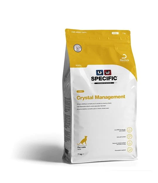 Ração Specific Cat Crystal Management Light FCD-L