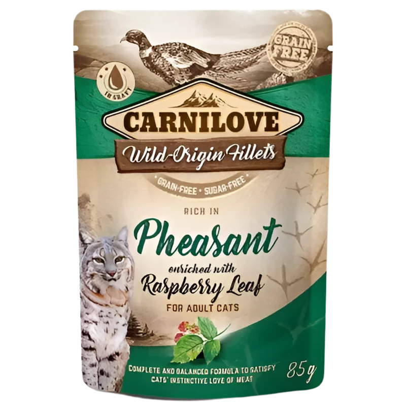 Carnilove | Pouch - Faisán con hoja de frambuesa (85g)