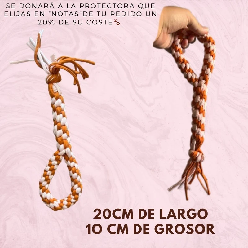 Mordedor artesanal solidario