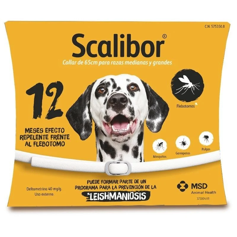 Scalibor Collar Antiparasitario Perros Grandes 65 cm