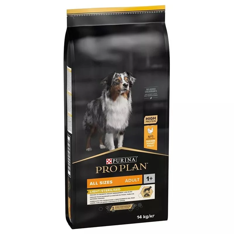 Purina Pro Plan Perro Allsize Adult Light/Sterilised Pollo 14kg+2,5kg