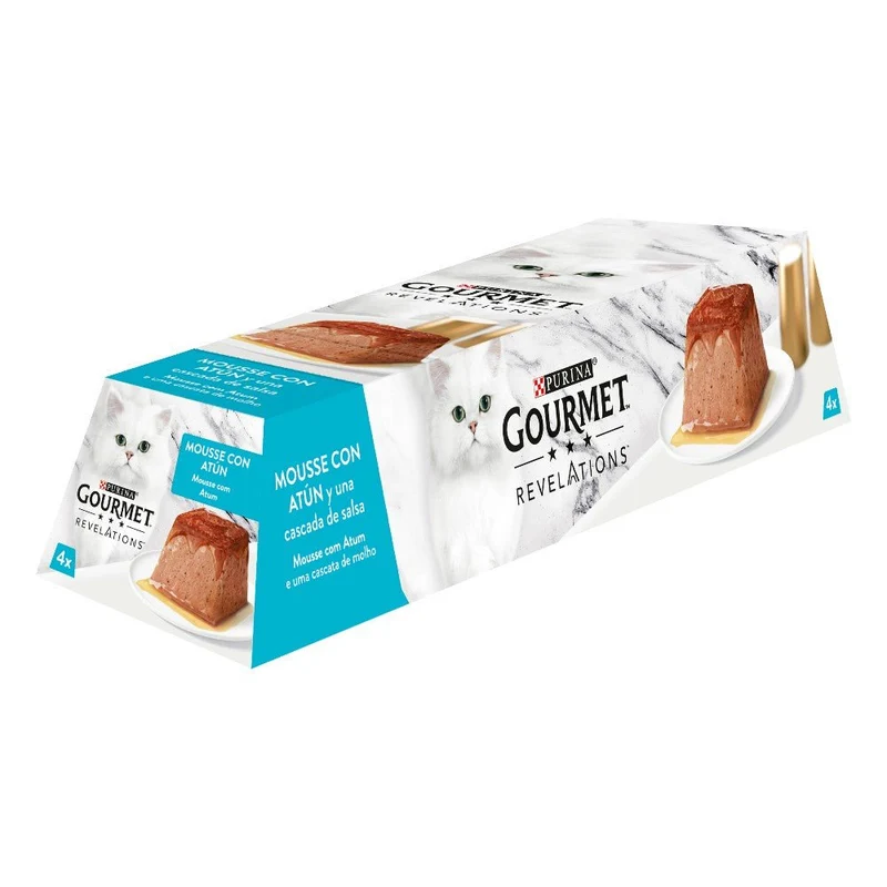 Purina Gourmet Revelations Mousse Atun 6x(4x57g)
