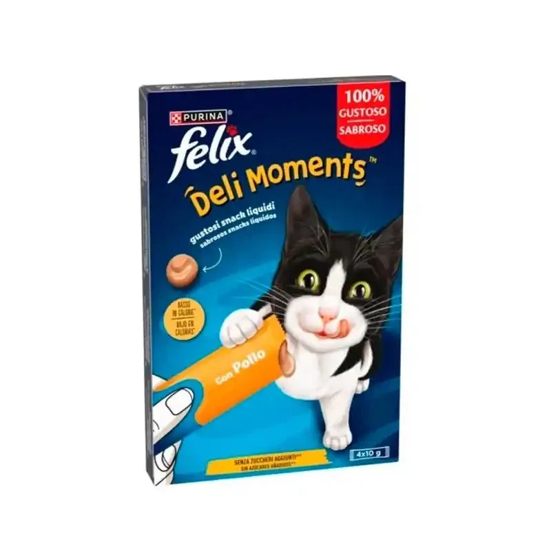 Purina Felix Delimoments Chicken 11x(4x10g)