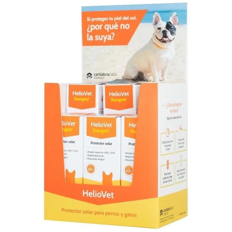 Stangest Expositor Heliovet (Crema Y Spray)