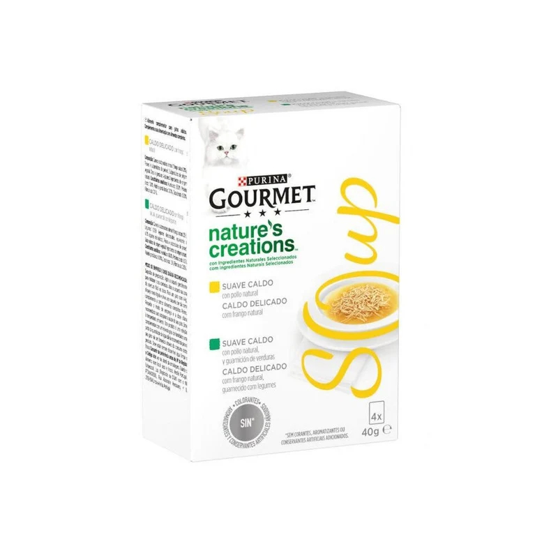Purina Gourmet Nature's Creations Sopa Pollo natural 40 gr