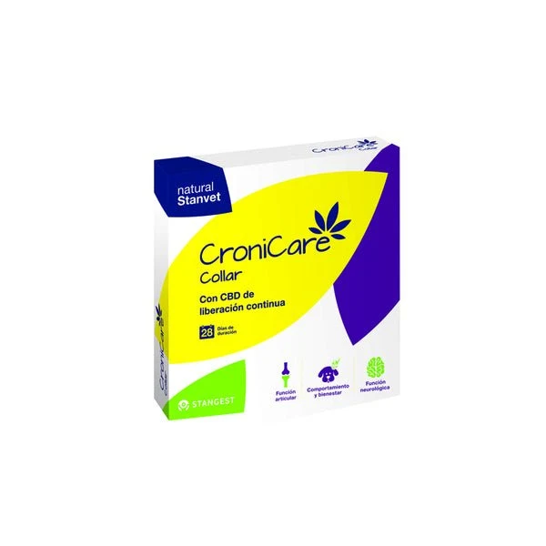 Stangest Cronicare Collar CBD Perros y Gatos 60cm 28 días