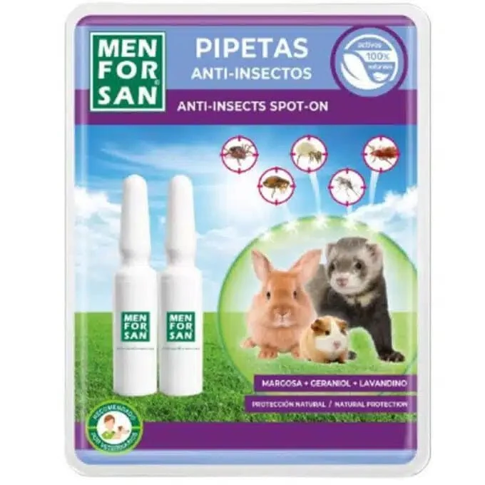 Menforsan Pipetas Anti-Insectos Natural 2 und 1,5ml