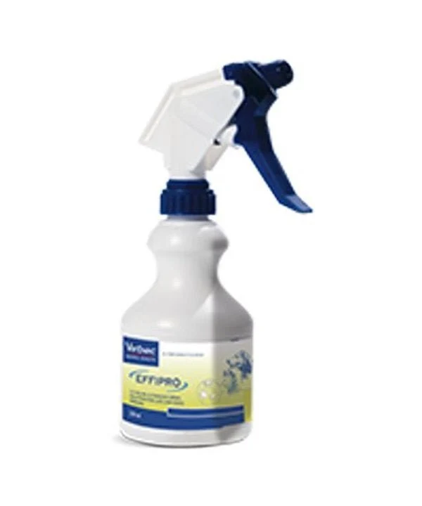 Virbac Effipro Spray antipulgas y garrapatas para perros y gatos 500 ml