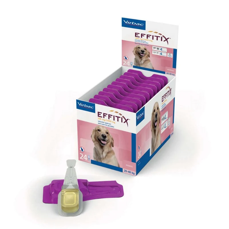 Virbac Effitix 20-40 Kg L 24 Pipetas