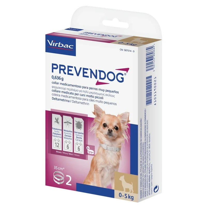 Virbac Collar Prevendog 35 Cm (2 Uds)