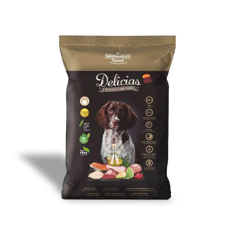 Mediterranean Delicias Pienso Semihúmedo