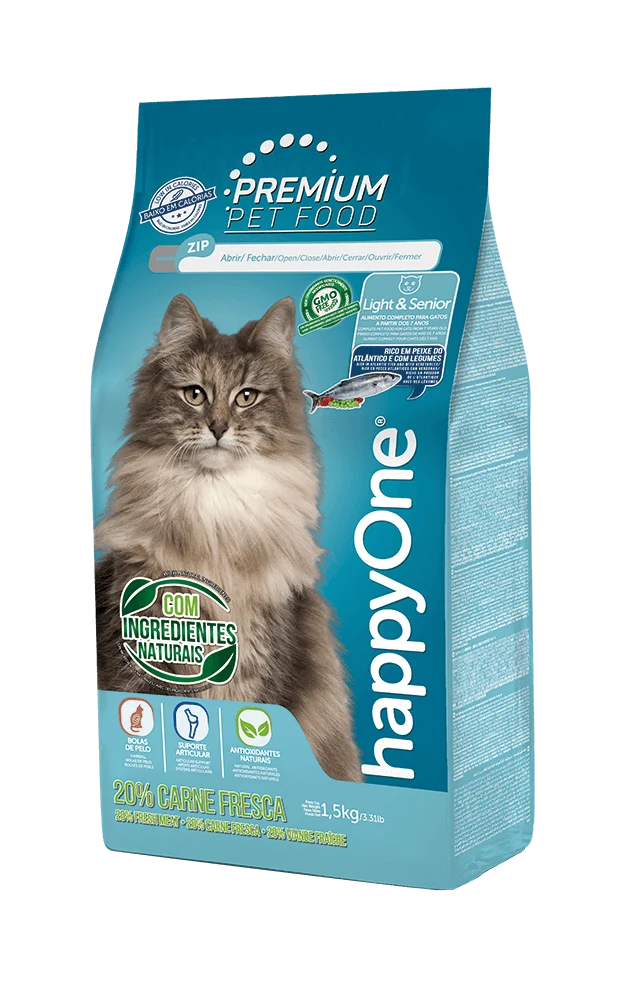 Happy One Premium Gato Senior & Light