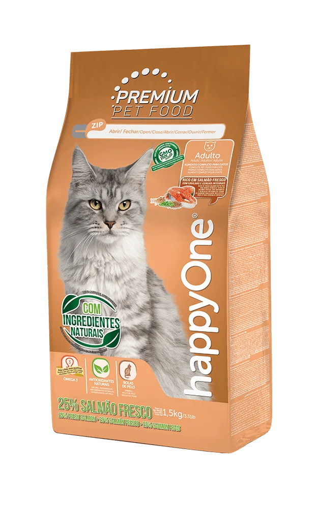 Happy One Premium Gato Adulto Salmón