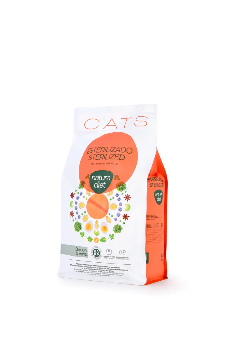 Natura Diet Esterilizado Salmon